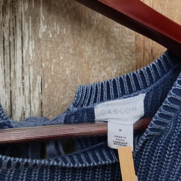 Caslon Cotton Sweater M - Picture 3 of 5